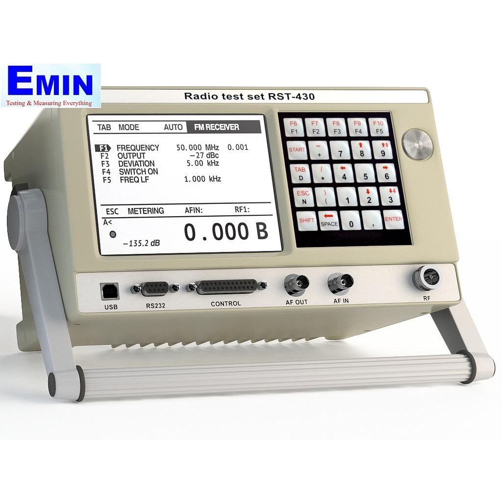 Thiết bị máy thử bộ đàm dùng trong kiểm tra và bảo trì liên lạc vô tuyến