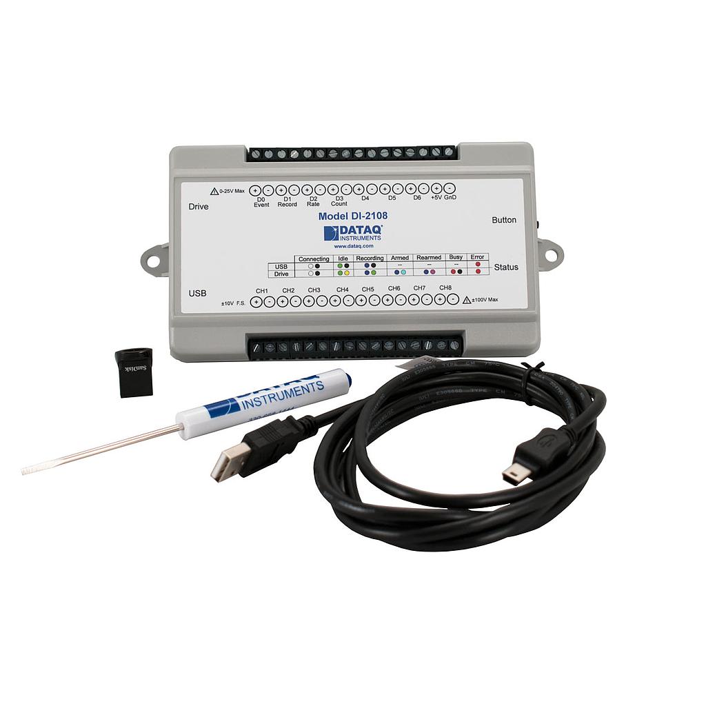 Thiết bị ghi và thu thập dữ liệu dùng trong giám sát nhiệt độ, áp suất và tín hiệu quá trình