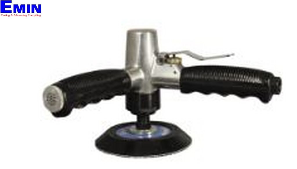 Thiết bị đánh bóng dùng khí nén trong môi trường xưởng kỹ thuật