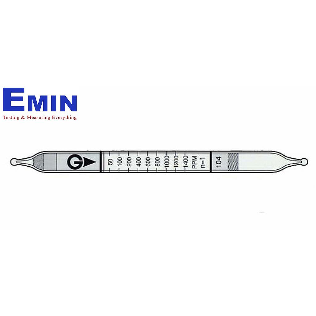 Ống phát hiện nhanh khí độc dùng bơm trong ứng dụng kiểm tra khí hiện trường